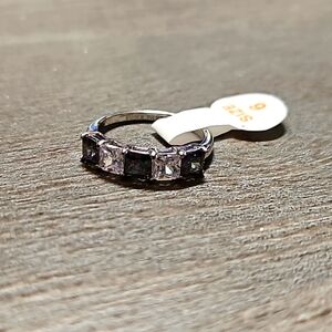 Sterling silver Rainbow Topaz ring